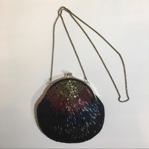 Vintage La Regale Art Deco Style Beaded Crossbody